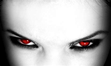 The Brilliant Glowing Eyes Of Vampires
