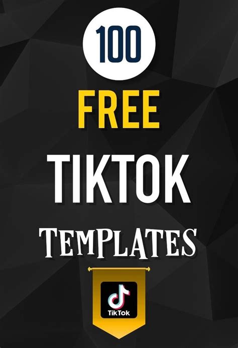 The Tiktok Templates Are Available For Free