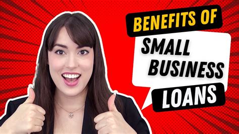 5 Benefits Of A Small Business Loan Youtube