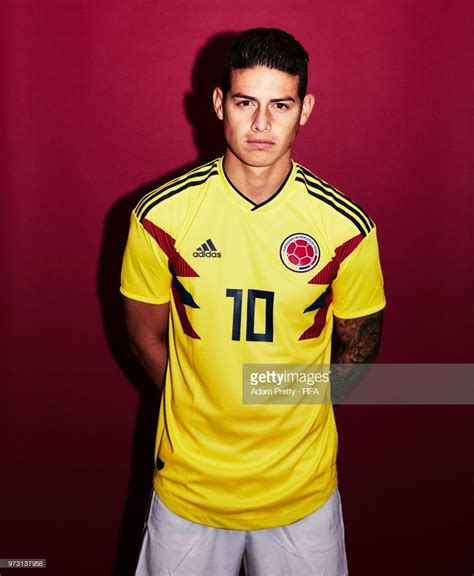 james rodriguez of colombia poses for a portrait during the official fifa world cup 2018