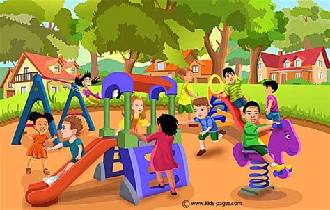 Children Playing Outside Clipart Clip Art Library