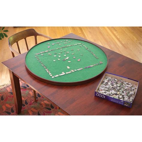 While there are a lot of reviews on amazon about the following items, a lot of puzzlers do not know they are available. Round Jigsaw Puzzle Spinner | Jigsaw Puzzles For Adults