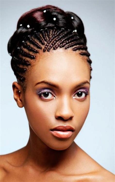 Best African American Wedding Hairstyles Braided Hairstyles For Wedding Cornrow Hairstyles