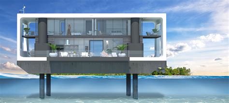 These Hurricane Proof Floating Homes Are Packed With Green Features