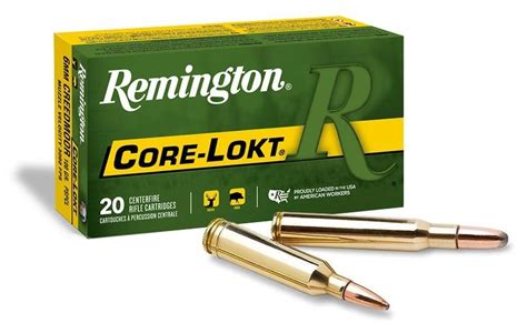 Cartuchos Remington 308 Marlin Express 150 Grains Core Lokt