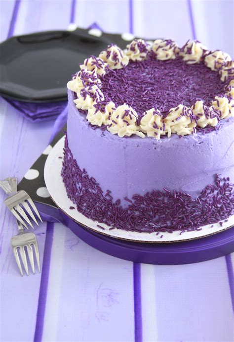 Purple Sweet Potato Cake Layer Cake Parade