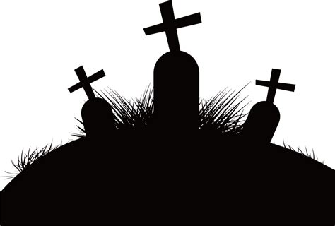 Silhouette Cemetery - Vector cemetery png download - 1251*845 - Free Transparent Silhouette png ...