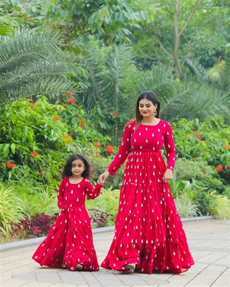 Mom And Daughter Combo Long Gown M Year 3 4 The Morani Fashion Ubicaciondepersonascdmxgobmx