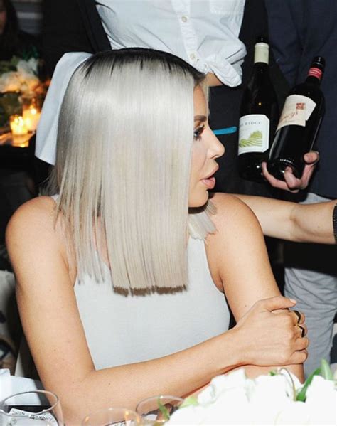 Pinterest Deborahpraha ♥️ Kim Kardashian With Platinum Blonde Hair