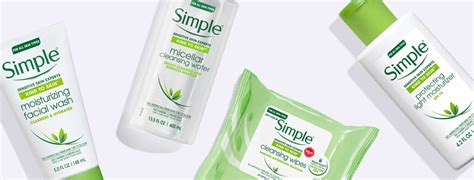 Skincare Product Range Simple® Skincare