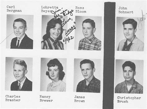 Ridge High School Class Of 1966 Junior High Yearbook
