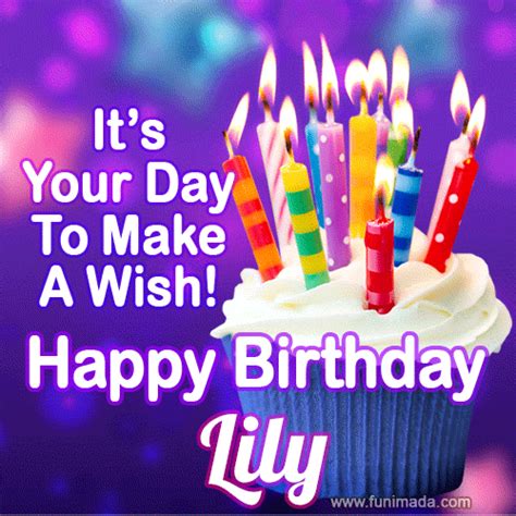 Its Your Day To Make A Wish Happy Birthday Lily