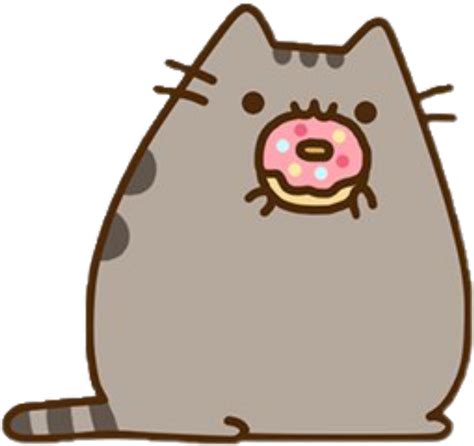 How To Draw A Pusheen Cat Eating Pizza