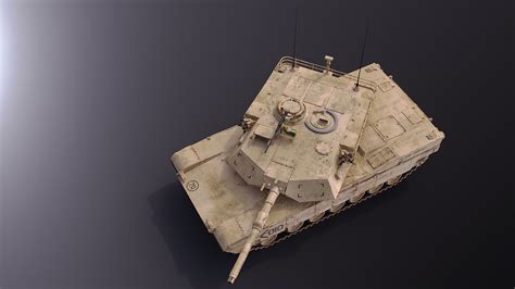 M1 Abrams Battle Tank 3d Model Turbosquid 1518341