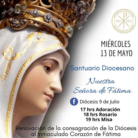 Hoy se celebra el Día de la Virgen de Fátima Diario El 9 de Julio
