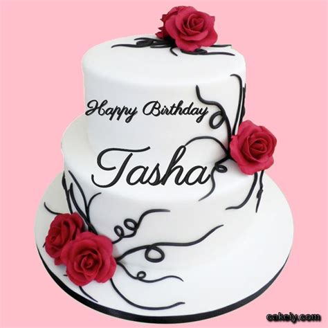 🎂 Happy Birthday Tasha Cakes 🍰 Instant Free Download