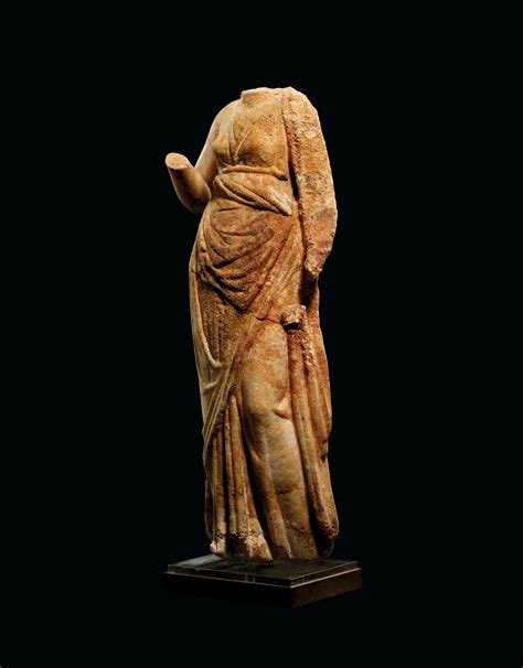 a greek marble goddess hellenistic period circa 3rd century b c christie s