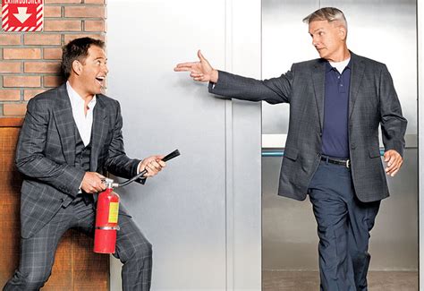 Mark Harmon And Michael Weatherly Preview An Ncis Flashback Tv Guide