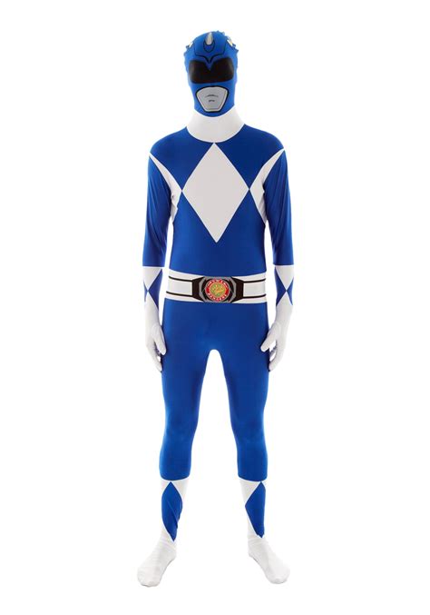Power Rangers Blue Ranger Morphsuit Costume