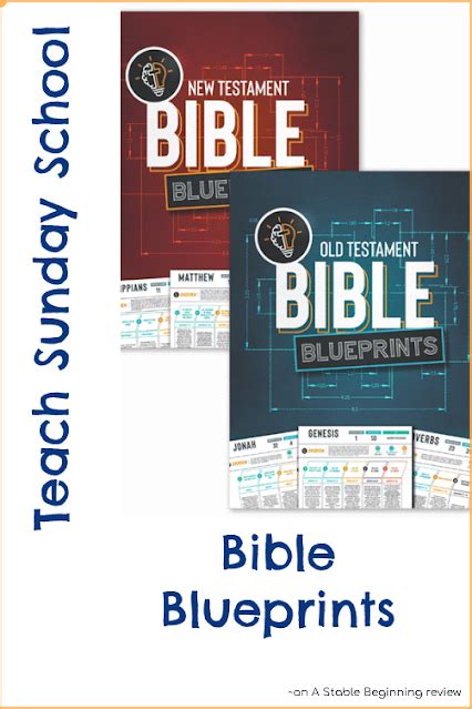 Bible Blueprints From Teach Sunday School A Tos Review Open Edutalk