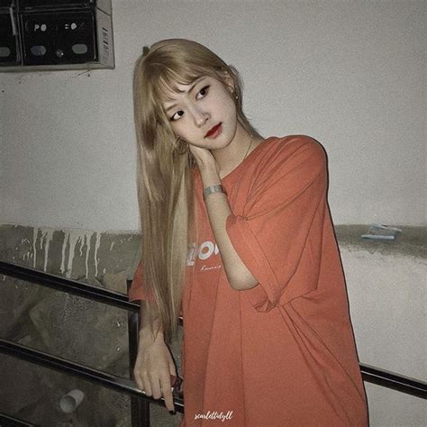 Onnie Dorcia Onnieeckl • Photos Et Vidéos Instagram Blonde Hair Korean Ulzzang Girl Cute