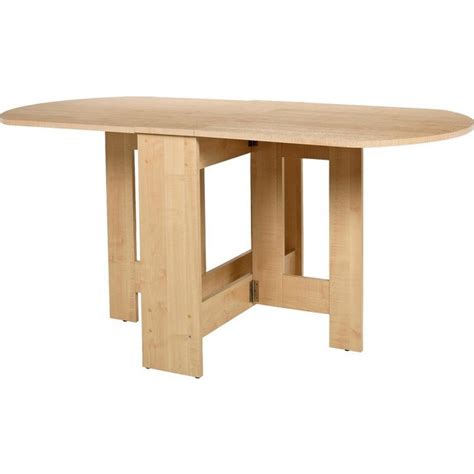 Habitat chicago solid wood dining table & 4 grey chairs. Buy HOME Gateleg Light Oak Effect Extendable Dining Table ...