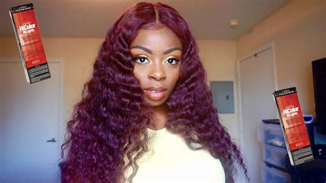 How To Dye Hair Redburgundy Without Bleach Perfect Fall Hair Color