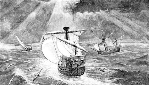 Columbus Caravels 1492 Nthe Ships Of Christopher Columbus The Nina