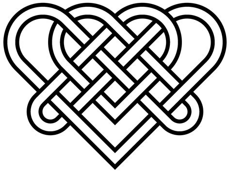 Celtic Knot Heart Clipart Clipground