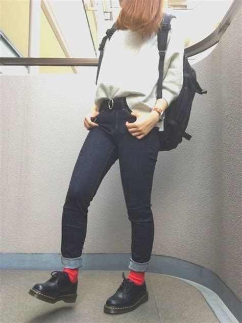 大人気！【ドクターマーチン】3ホールのレディースコーデ特集♡ Arine アリネ ファッション 洋服 マーチン