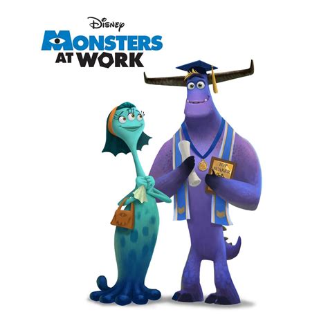 Андерсон, роб гиббс, кейт гуд. New character artwork from Monsters, Inc. spinoff series ...
