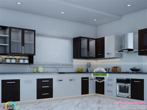 Kitchens are where memories are made in adding to making tasty meals, it is the center of 14. Kitchen interior works at Trivandrum - Kerala home design ...