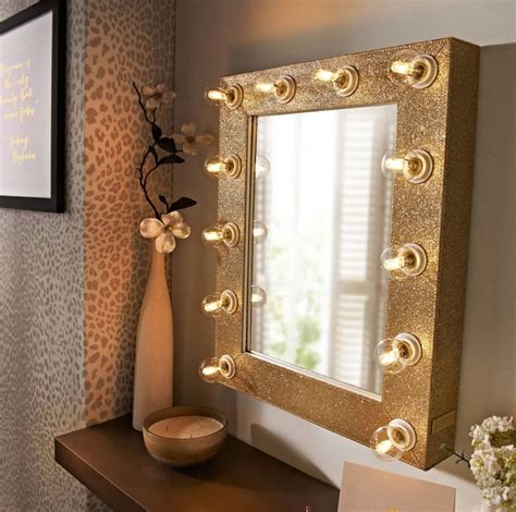 Silver Sparkle Broadway Hollywood Mirror By Reflections Of Me