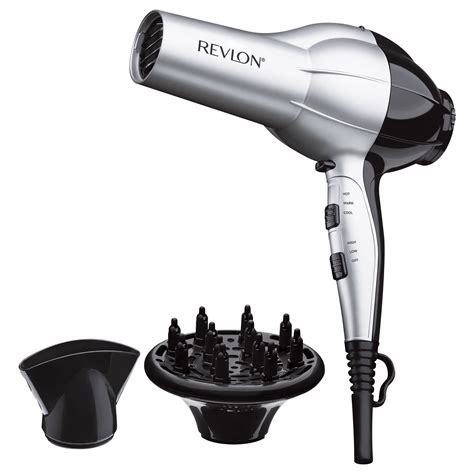 Revlon Perfect Heat Ceramic Turbo Ionic Hair Dryers Silver With