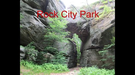 A Trip To Rock City Park Olean Ny Youtube