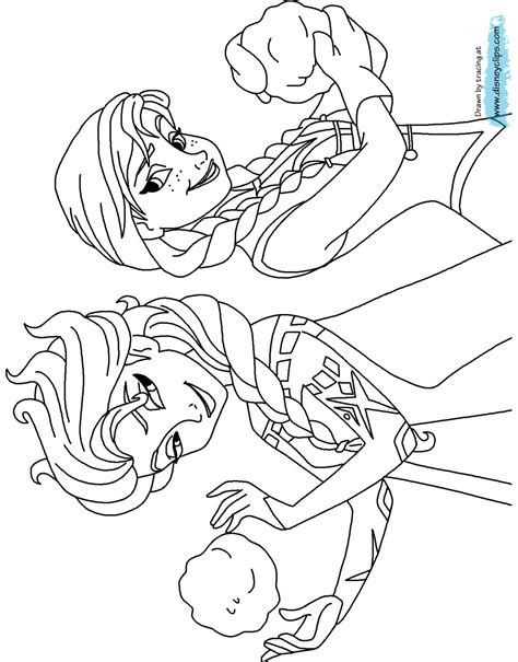 40+ elsa and anna coloring pages printable for printing and coloring. Frozen Coloring Pages (2) | Disneyclips.com