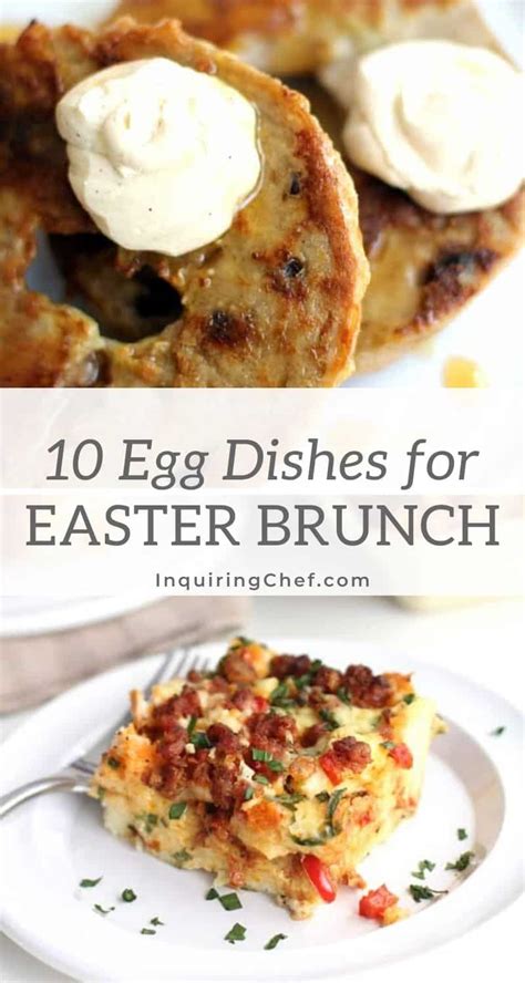10 Egg Dishes Easter Brunch