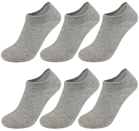 Yacht Smith Women S No Show Ankle Socks Size Gray At
