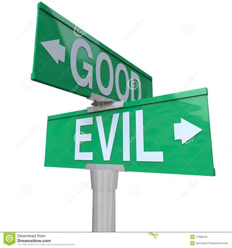 Good Vs Evil Symbols
