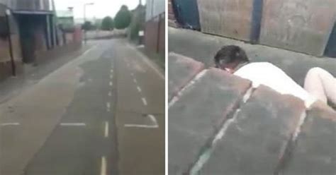 graphic vid randy couple caught in ‘rush hour romp at 4pm in busy town centre daily star