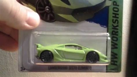 Lamborghini Sesto Elemento 2015 Hot Wheels Youtube