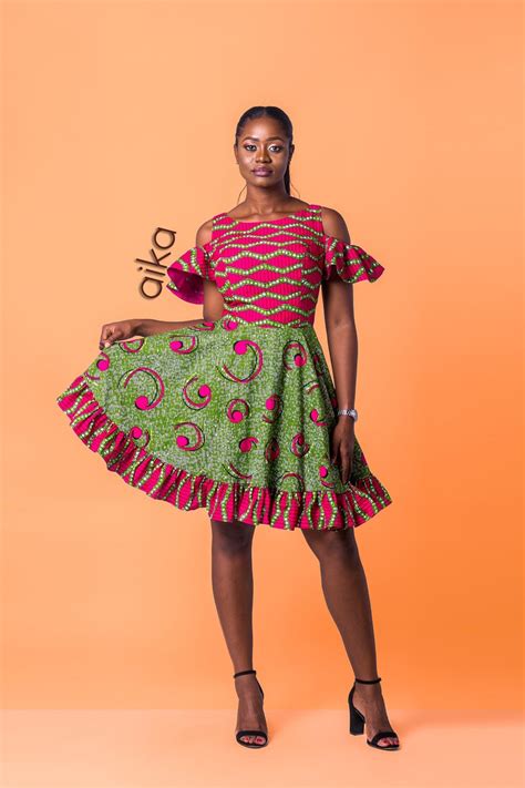 African Print Dress African Clothing Ankara Dress Ankara Etsy