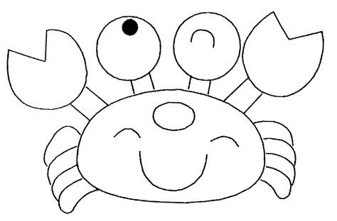 Dessin Crabe 4598 Animaux à colorier Coloriages à imprimer