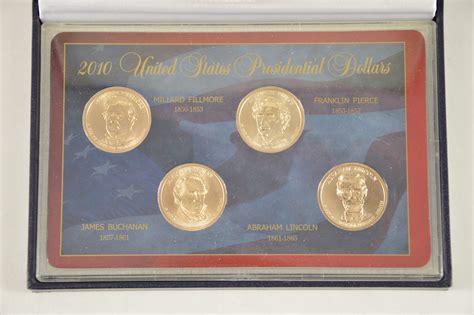 Historic Coin Collection 2010 United States Presidential Dollars