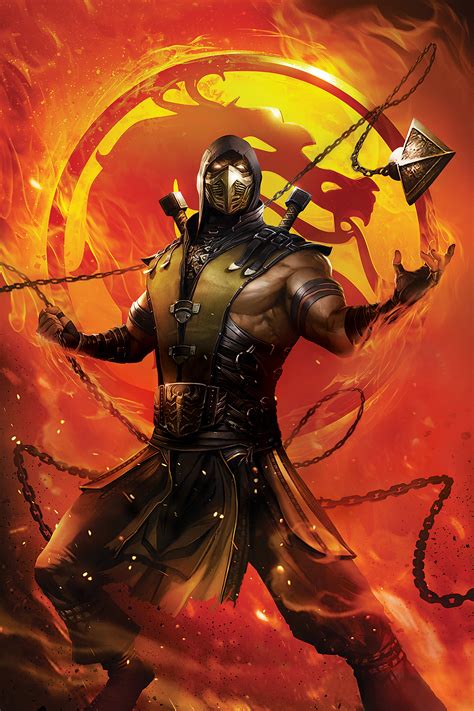 #mk11 is coming to xbox one, playstation thank you to the dice awards for awarding mortal kombat 11: Mortal Kombat Legends Scorpions Revenge Movie Wallpaper ...