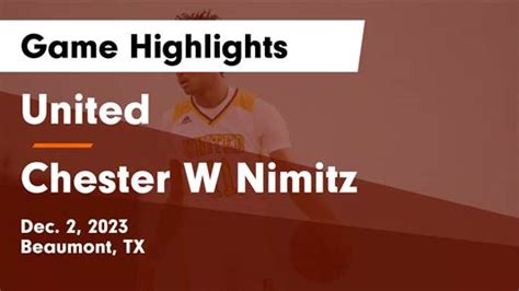 Basketball Game Recap Nimitz Cougars Vs Beaumont United Timberwolves