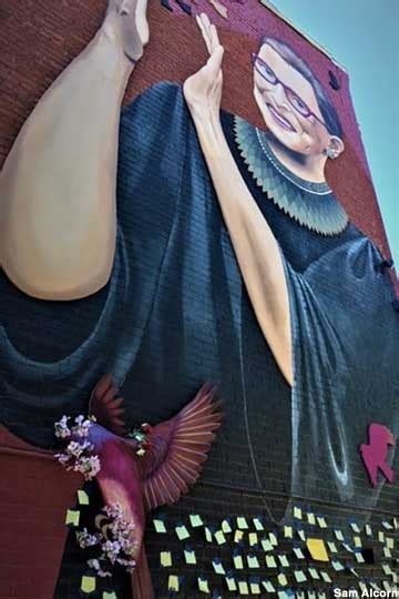 Ruth Bader Ginsburg Mural Washington Dc