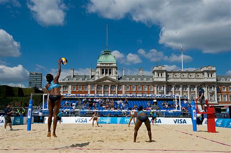 Beach Volleyball In London In Pictures