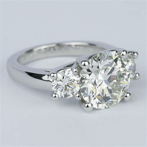 377 Carat Flawless Diamond Ring In Platinum