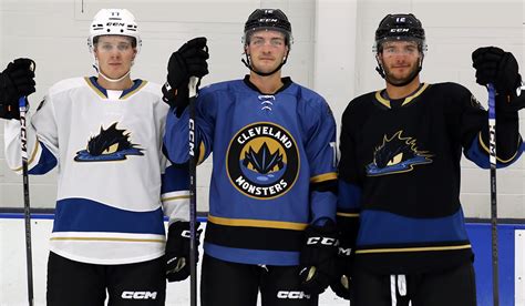 Monsters Announce On Ice Uniform Schedule New Black And Blue Retail